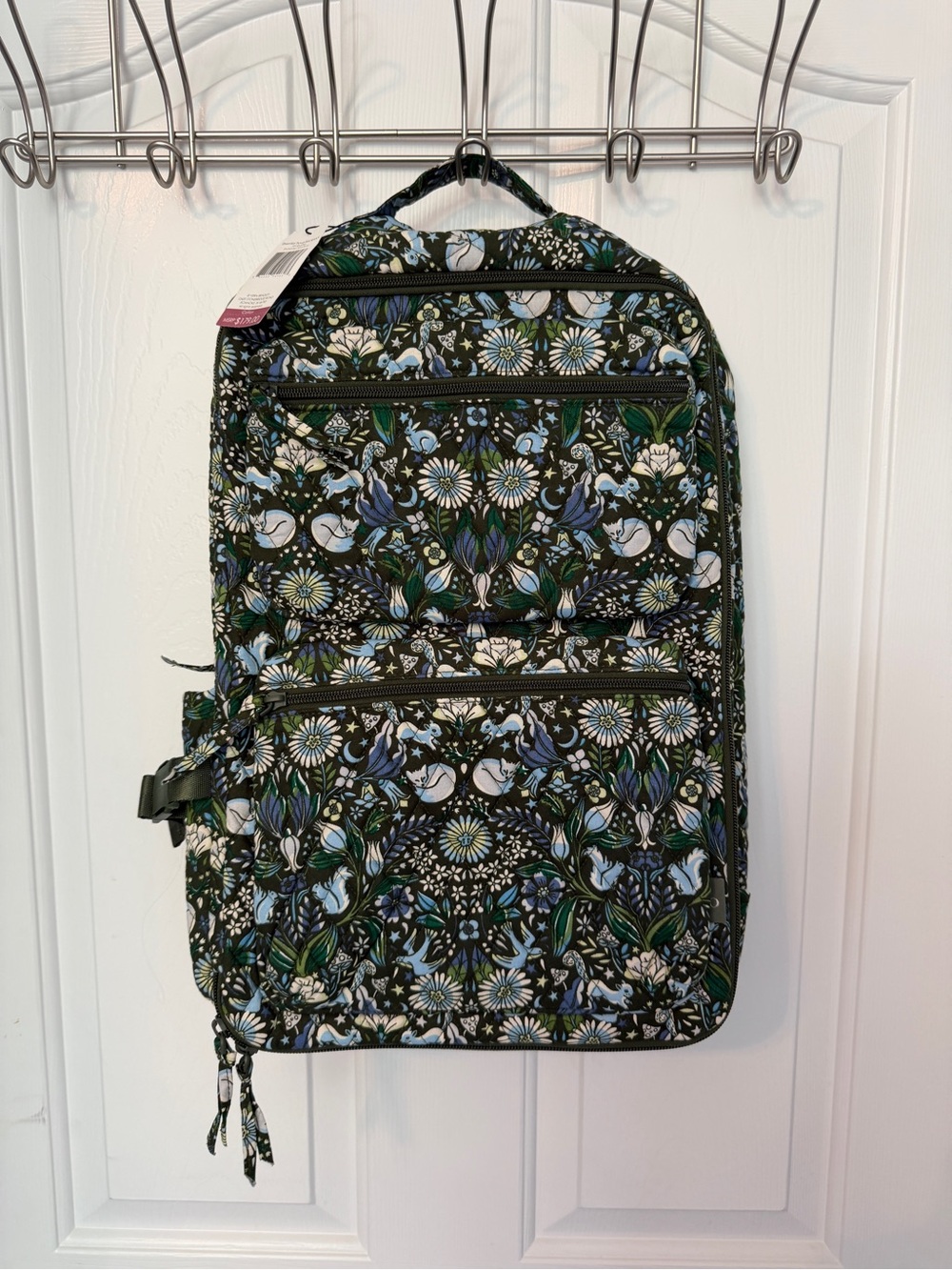 Vera Bradley essential travel backpack Enchanted woodland NWT